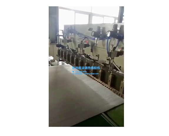 大宽幅纤维喷枪无纺布复合应用